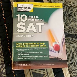 SAT practice tests. The Princeton review